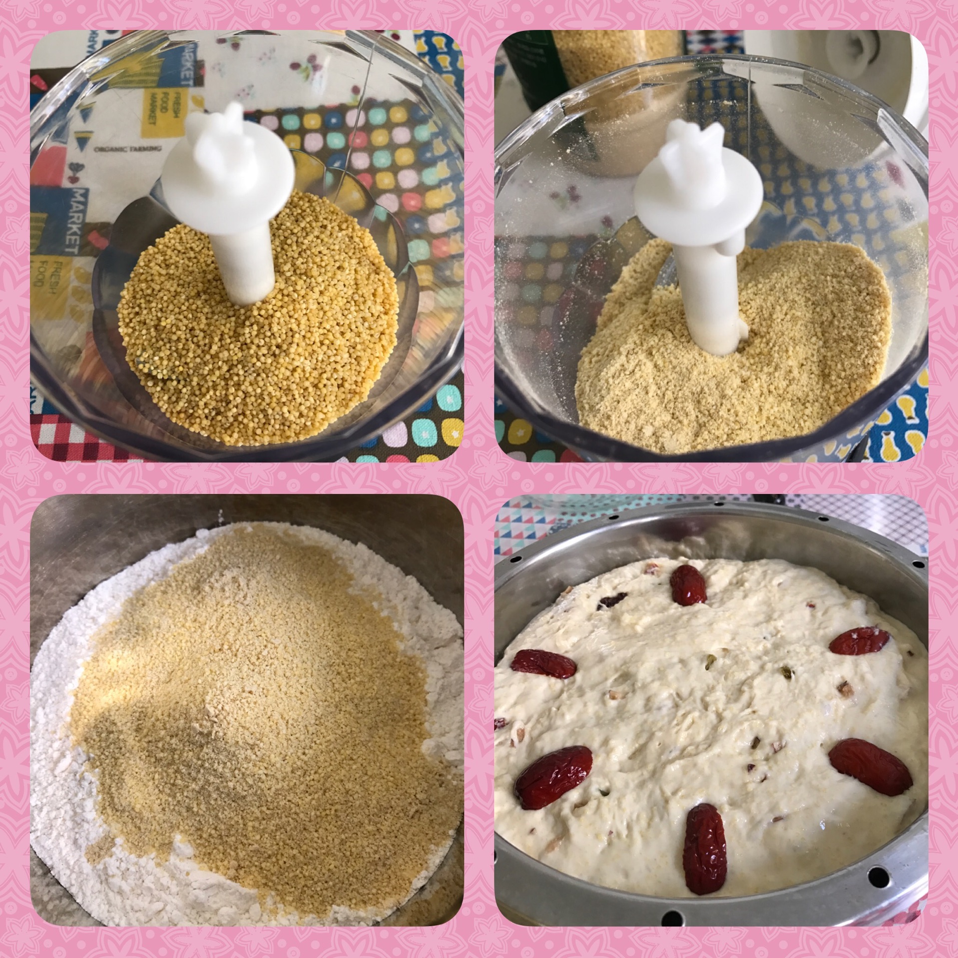 粘小米和红枣烤糕怎么做_粘小米和红枣烤糕的做法_豆果美食