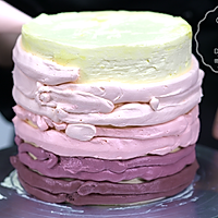 德普烘焙食谱—淋落幻彩蛋糕的做法图解15