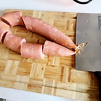 飞饼烤香肠【简单又美味的早餐】的做法图解2