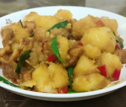 鸡脆骨烩土豆的做法