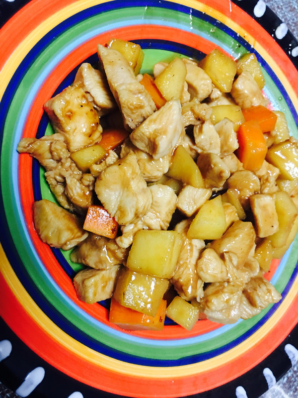 减肥菜--鸡胸苹果胡萝卜