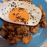 辣白菜炒饭的做法图解8