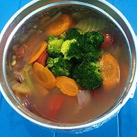 蔬菜瘦身汤的做法图解3