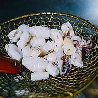 #春季减肥，边吃边瘦# 粤式酸菜鱿鱼的做法图解5