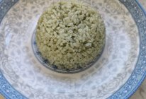 小麦汁蒸米饭的做法