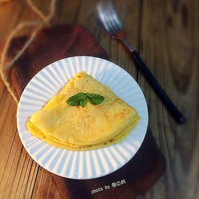 奶香玉米面饼