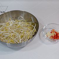 鸡汁豆芽#太太乐鲜鸡汁蒸鸡原汤#的做法图解2