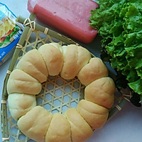芝士花环面包 野餐新搭配#百吉福食尚达人#的做法图解1