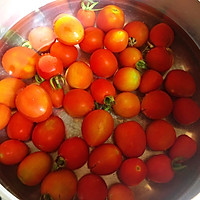#冰箱剩余食材大改造#梅子桂花小番茄的做法图解5