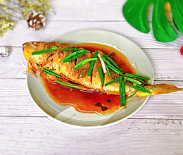 ㊙️鱼这样做减脂又美味--黄油酱汁清蒸黄花鱼的做法