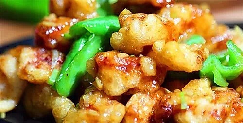 青椒溜肉的做法