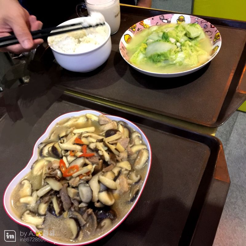 鲜香菇肉片