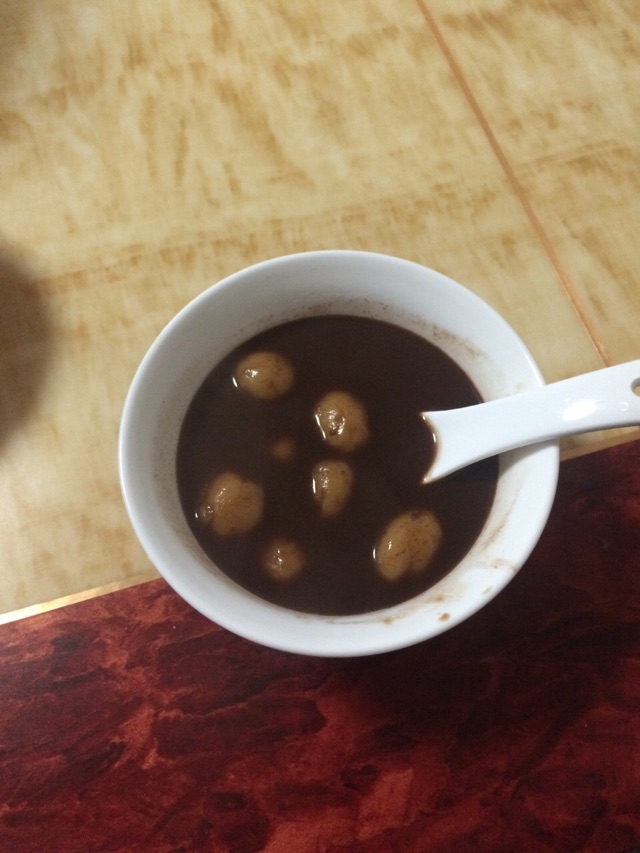 巧克力红豆小丸子