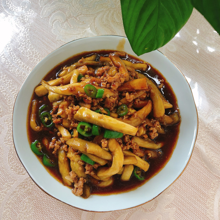 低油版“肉沫茄子”的做法