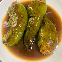青椒酿肉的做法图解7