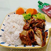 #夏日开胃餐#超级好吃的照烧鸡腿饭的做法图解6