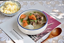萝卜羊排骨汤#肉食者联盟#的做法