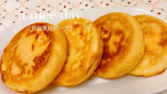 孩子们的周末早餐来啦～肉蛋堡