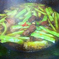 肉烧四季豆的做法图解5