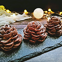 #甜蜜暖冬，“焙”感幸福#可以吃的圣诞松果的做法图解11