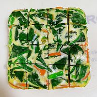 春日美食/菠菜蒸蛋羹的做法图解7