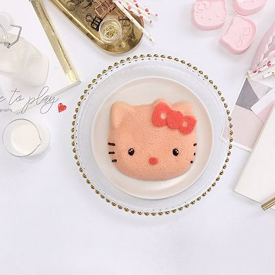 超萌hello Kitty戚风蛋糕
