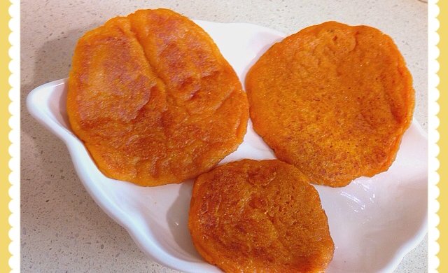 手磨南瓜饼