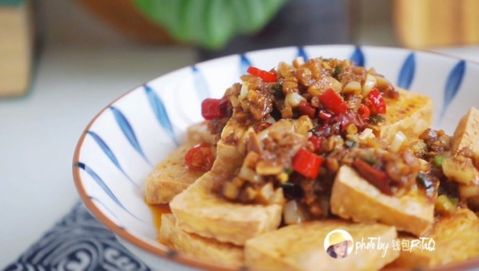 蒜香烤豆腐|赛过夜市大排档