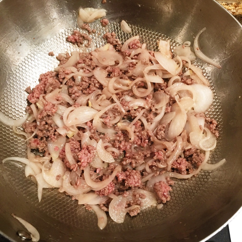 肉酱意面的做法图解3