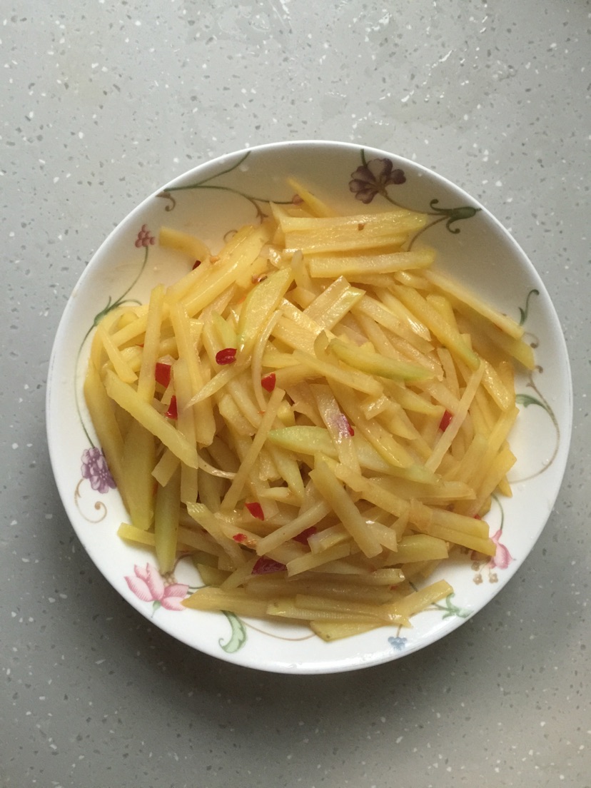 炒土豆丝微辣
