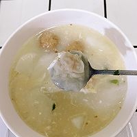 萝卜丸子汤的做法图解8