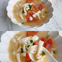 低脂低卡‼️番茄海鲜菇汤的做法图解16