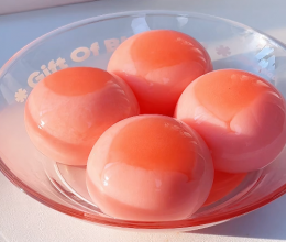 粉嫩到心尖尖上，草莓球球奶冻🍓的做法