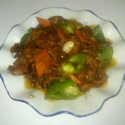 青椒肉段