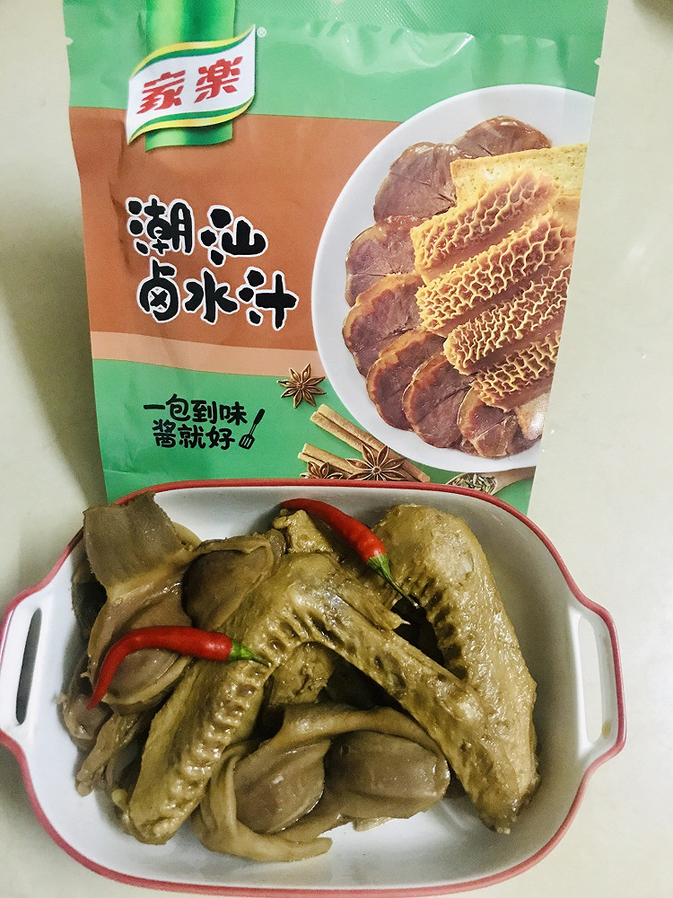 潮汕香卤鸭翅鸭肫的做法