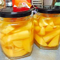 黄桃罐头的做法图解7