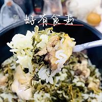 #晒出你的中秋团圆饭#益母草焖鸡饭，女银暖宫驱寒作用大的做法图解7