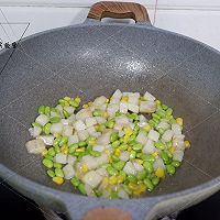 毛豆玉米山药丁的做法图解8