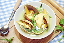 豌豆尖黄蚬子汤的做法