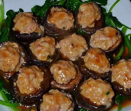 香菇酿肉
