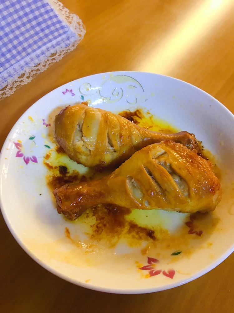 微波炉烤新奥尔良鸡腿的做法