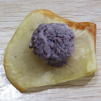 无油薯片芋泥塔的做法图解4