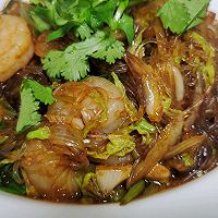 好吃的家常虾仁粉丝煲的做法图解14