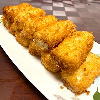 简0失败自制炸鲜奶 #人人能开小吃店#的做法图解11