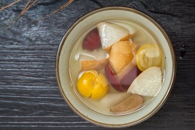 金桔雪梨茶，与春天一样明媚的治愈果茶