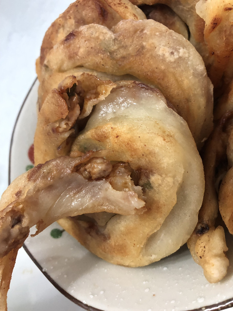 盘丝肉饼的做法
