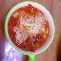 西红柿肉肉面的做法图解5