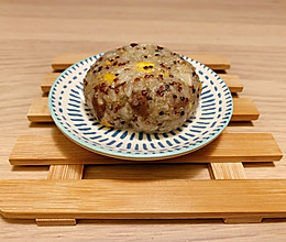藜麦香菇糯米饭团的做法