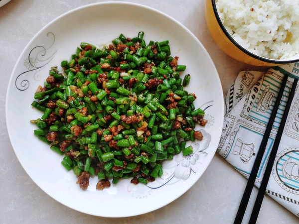 下饭菜肉沫豆角