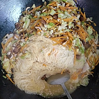 家常炒米粉的做法图解4